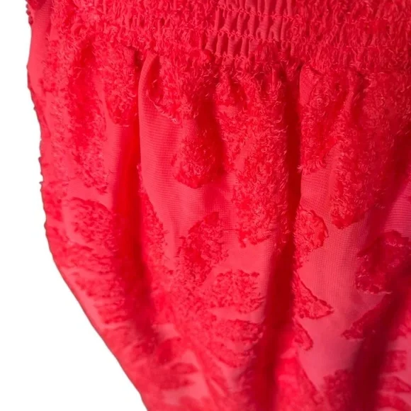 Future Collective red lace babydoll dress with tie back detail. Size: XXL - Picture 6 of 8